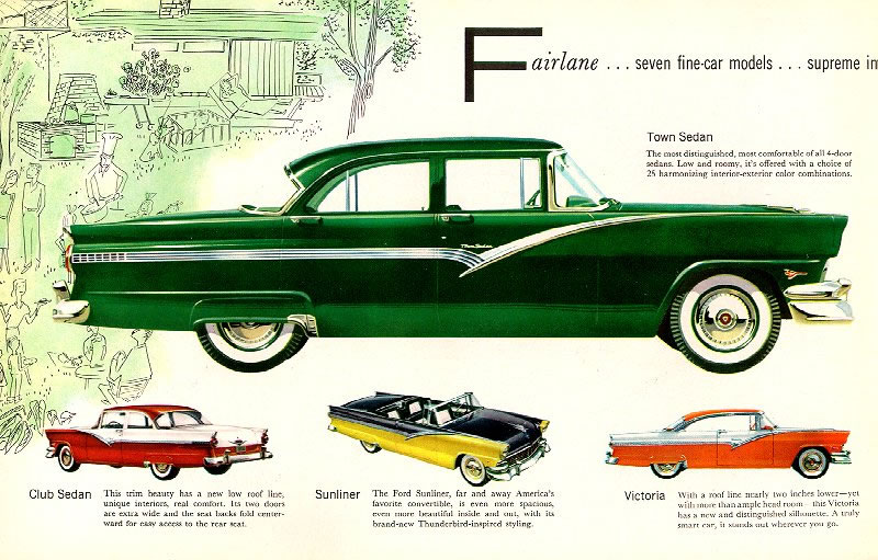 1956 Ford Brochure Page 5